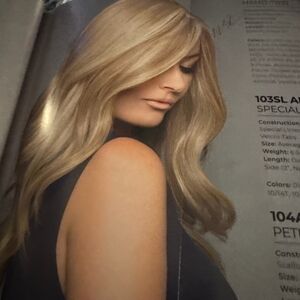 Elegant Blonde Hair Wig